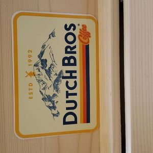 Dutch bros sticker